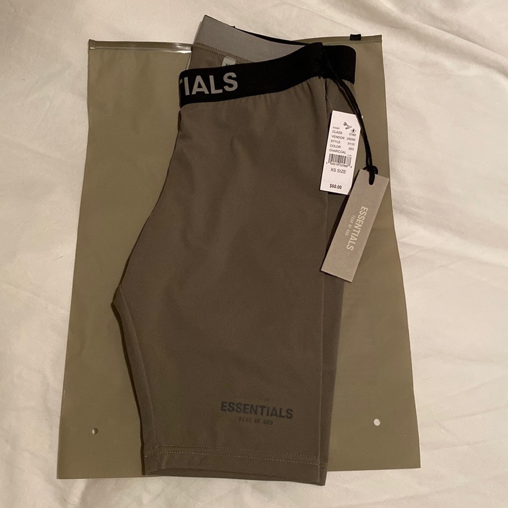NWT Essentials Fear Of God Biker Shorts